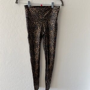 SPANX Leopard Print Leggings | High-Waist | Size M/M | Never Worn